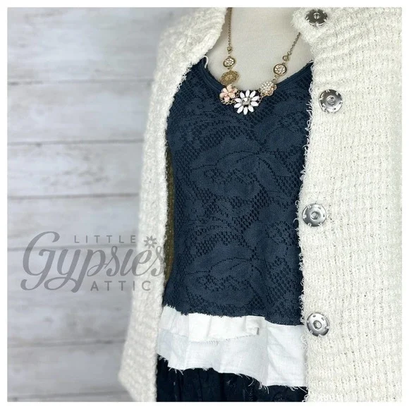 80's Grunge Fairy Tunic Top - Picture 10 of 13